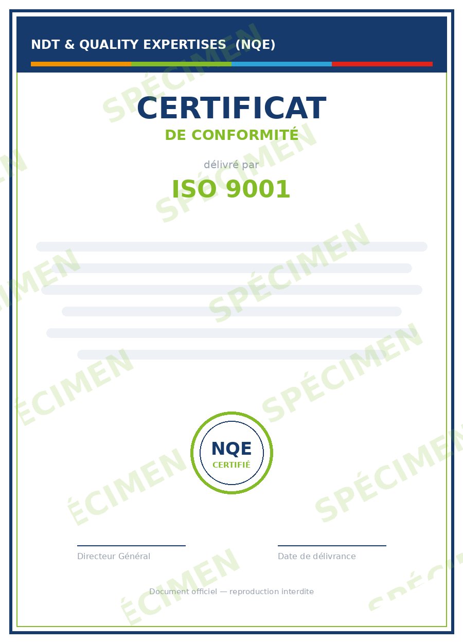 NDT & Quality Expertises
